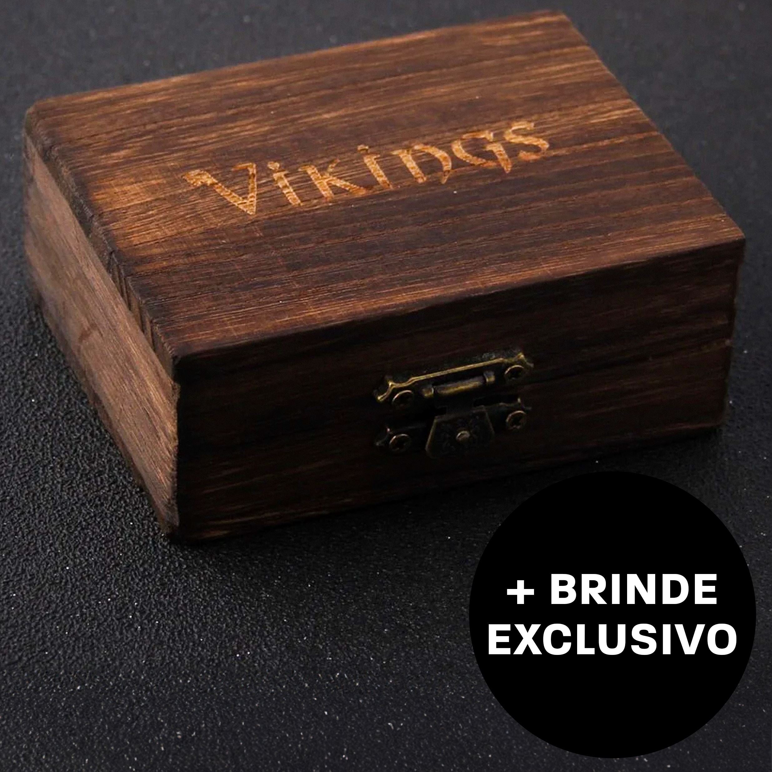 FÁFNIR - Colar de Dragão em Aço Inoxidável Necklace Tesouros Vikings