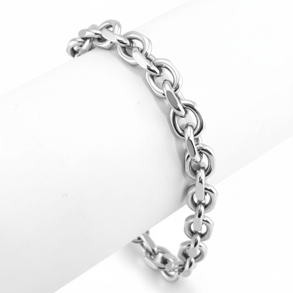 Gleipnir Pulseira de Elos Bracelet Tesouros Vikings
