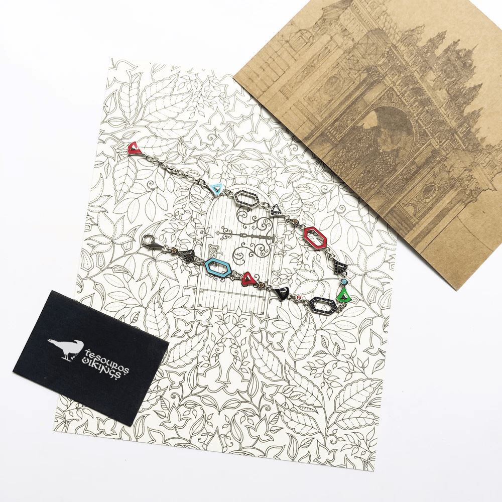 Pulseira Freya em Prata 925 - Ajustável Bracelet Tesouros Vikings