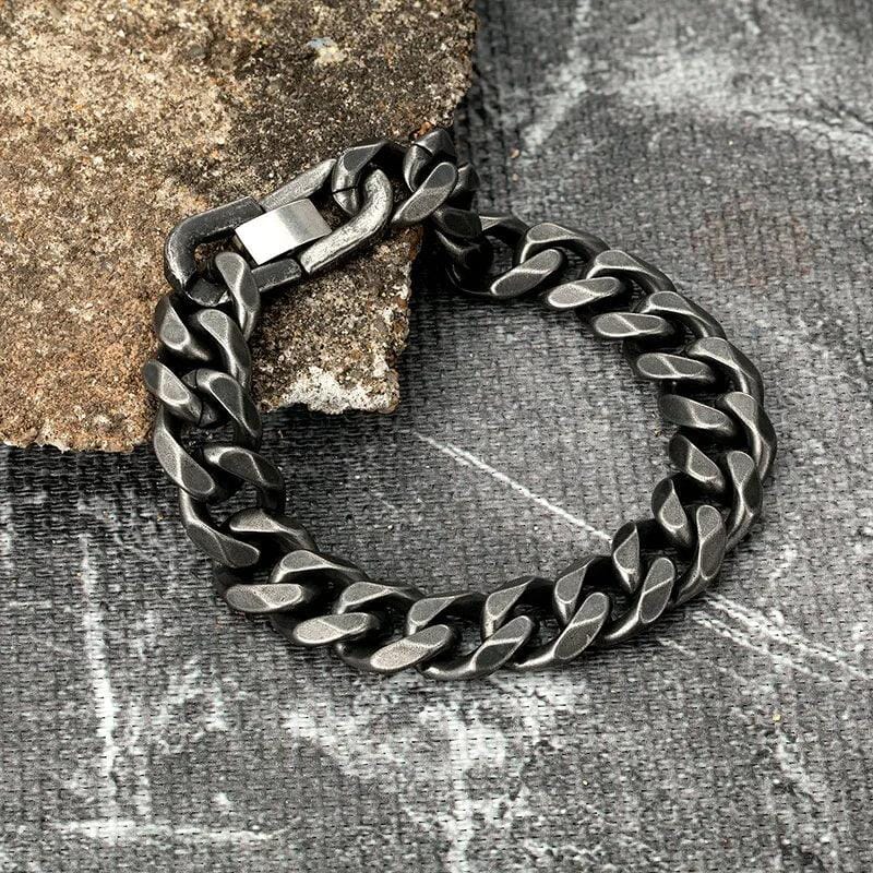 Pulseira IVAR em Aço Inoxidável Bracelet Tesouros Vikings