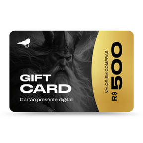 GIFT CARD Tesouros Vikings R$500 - Tesouros Vikings