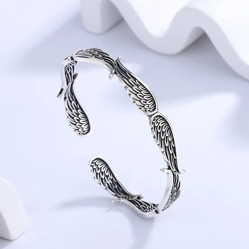 BRACELETE ASAS DE VALQUÍRIA - Pulseira Ajustável Necklace Tesouros Vikings