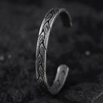 Bracelete Freya em Aço Inoxidável Bracelet Tesouros Vikings