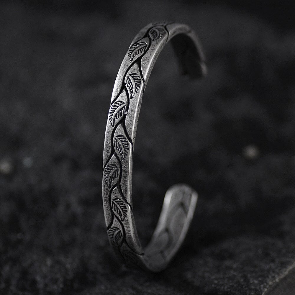 Bracelete Freya em Aço Inoxidável Bracelet Tesouros Vikings