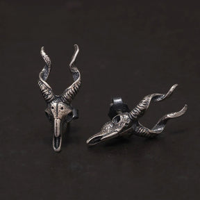 Brinco De Antílope Em Prata 925 Earrings Tesouros Vikings