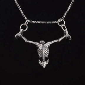 Colar Esqueleto Acorrentado Necklace Tesouros Vikings