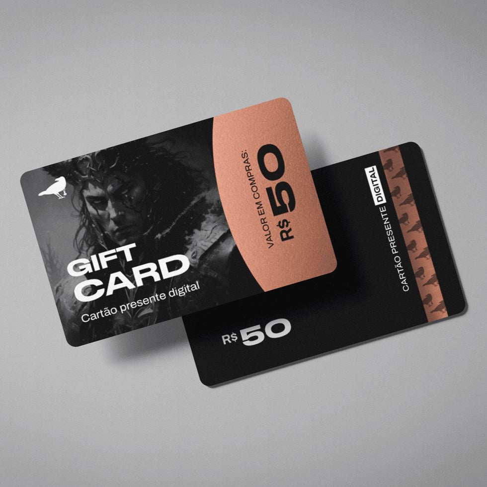 GIFT CARD Tesouros Vikings R$50 Tesouros Vikings