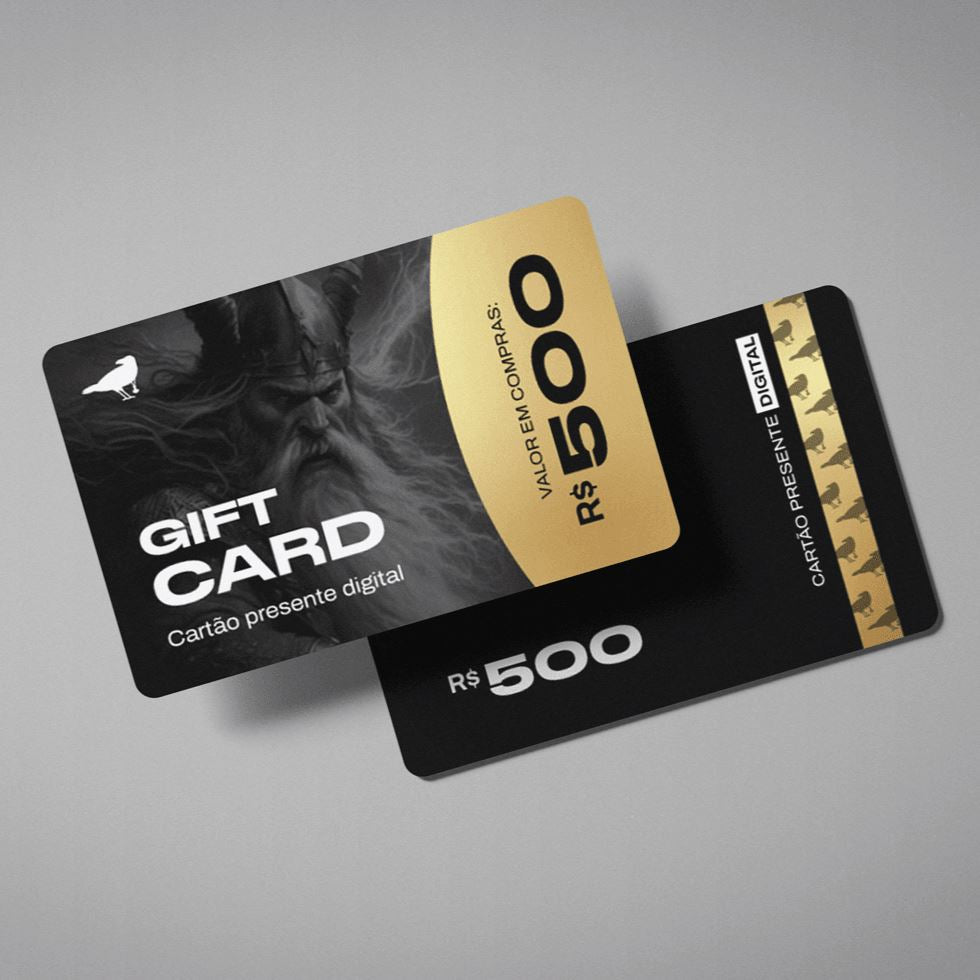 GIFT CARD Tesouros Vikings R$500 Tesouros Vikings