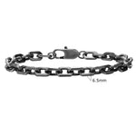 Halfdan - Pulseira Masculina em Aço Inoxidável Bracelet Tesouros Vikings