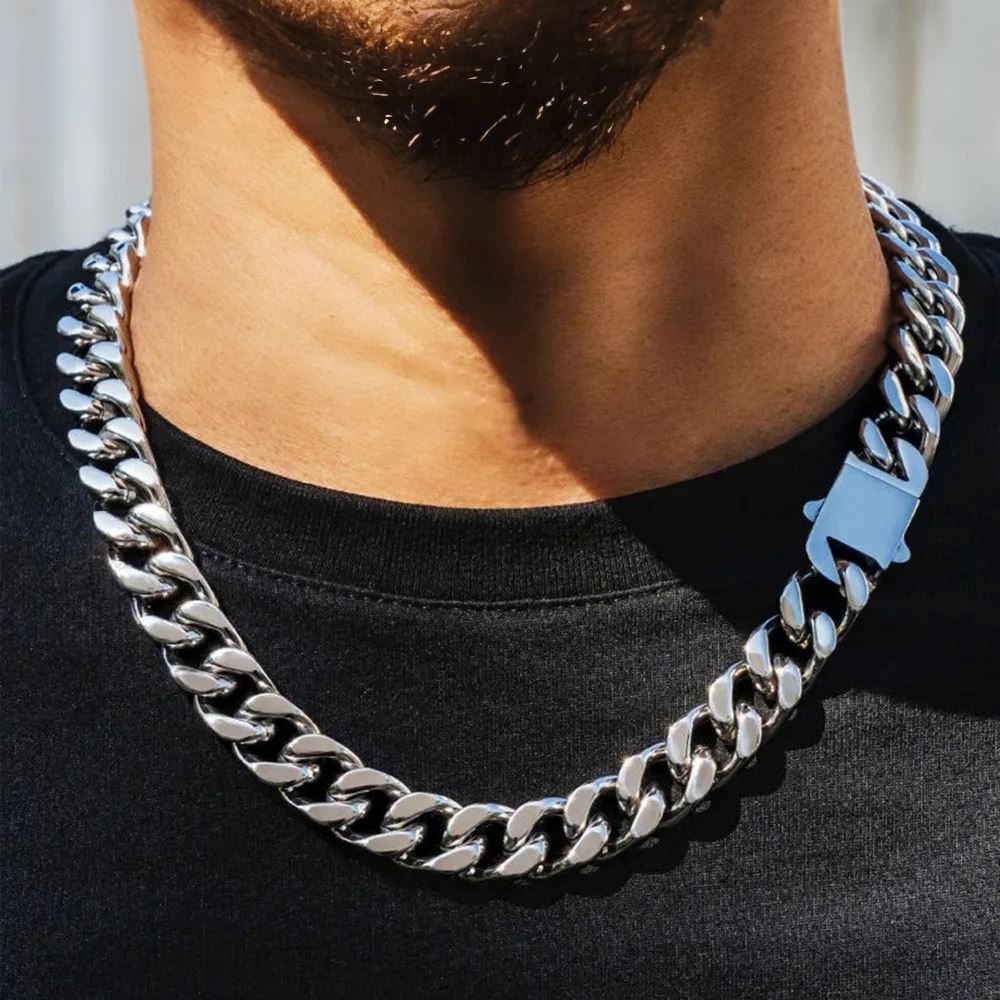 HARALD - Colar Masculino em Aço Inoxidável Necklace Tesouros Vikings