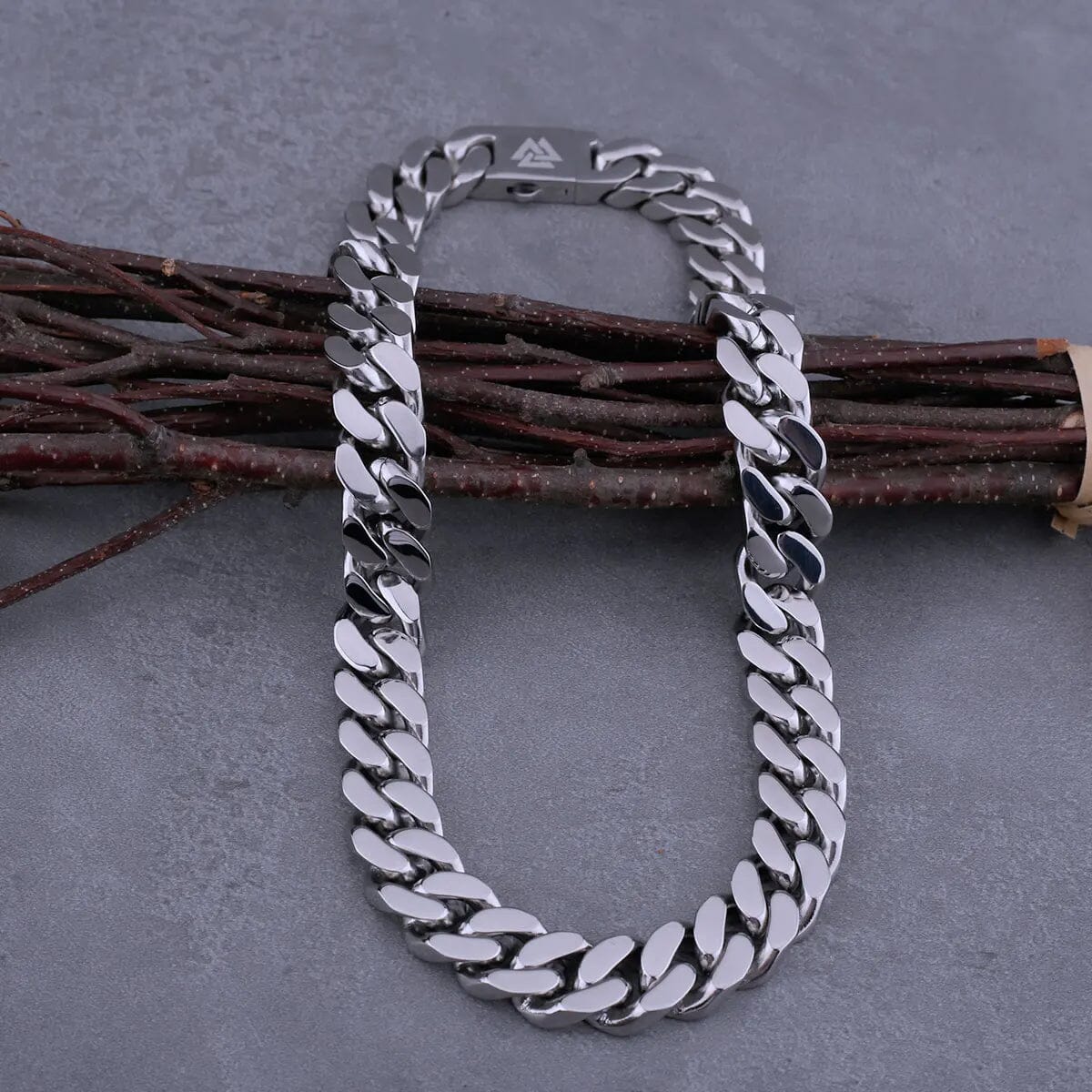 HARALD - Colar Masculino em Aço Inoxidável Necklace Tesouros Vikings