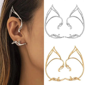 Orelhas de Elfo - Brinco Estilo Ear Cuff earrings Tesouros Vikings