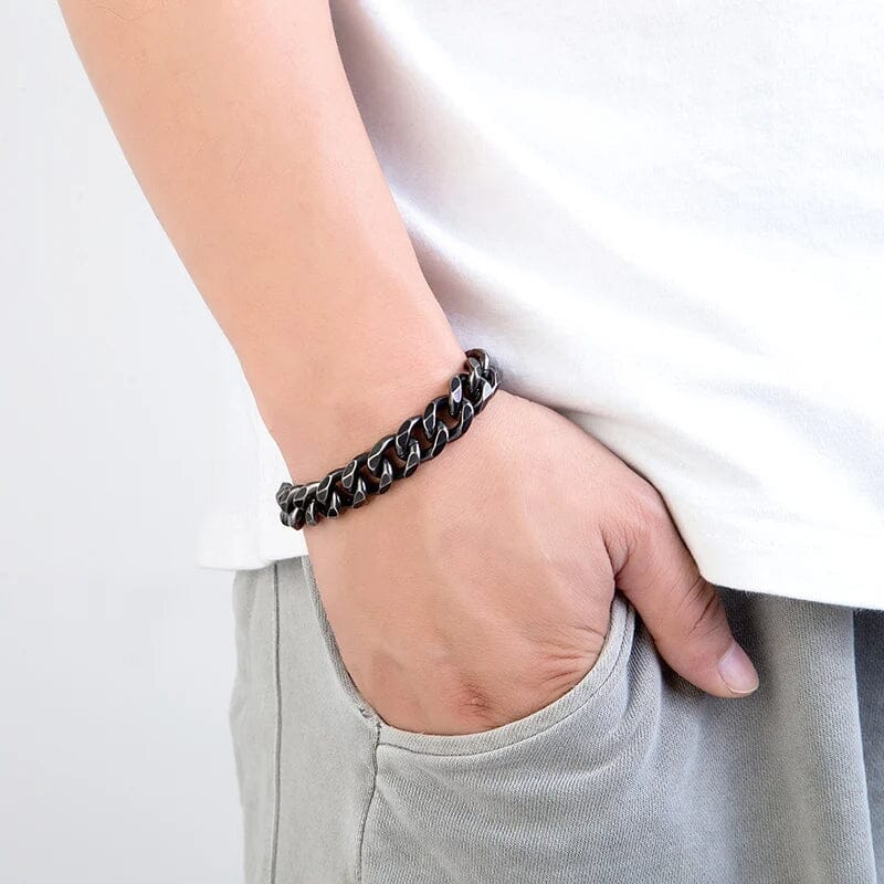 Pulseira IVAR em Aço Inoxidável Bracelet Tesouros Vikings
