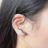 Serpente - Brinco Estilo Ear Cuff Earrings Tesouros Vikings