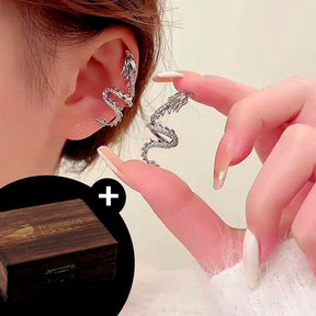 Shine Dragon - Brinco Estilo Ear Clip Shine Dragon - Brinco Estilo Ear Clip Tesouros Vikings