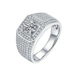 THOR - Anel Moissanite em Prata 925 até 3 Quilates ring Tesouros Vikings