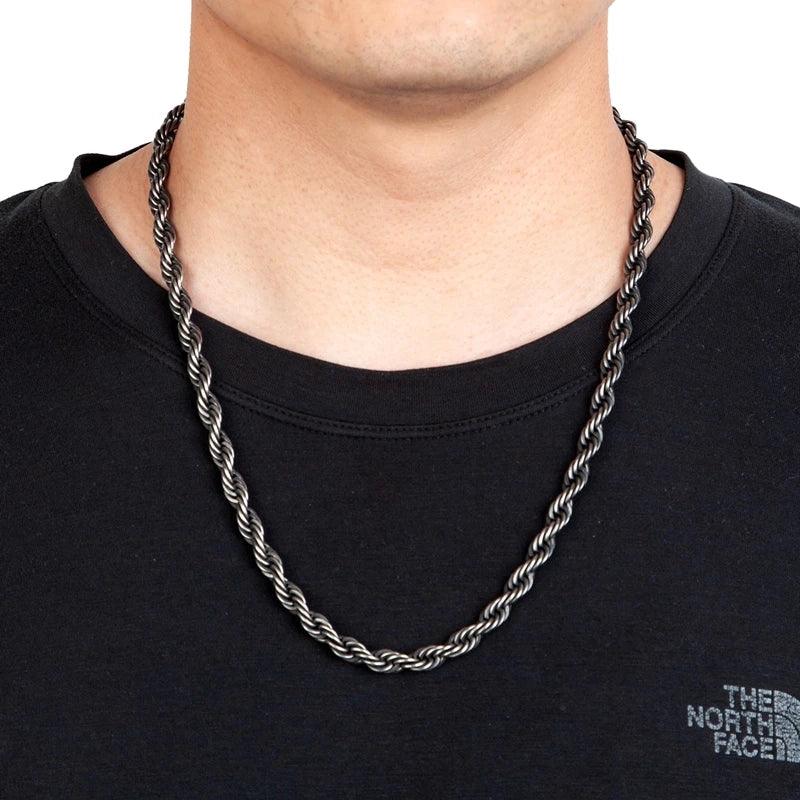 THOR - Colar Masculino em Aço Inoxidável Necklace Tesouros Vikings