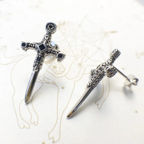 TYRFING - Brinco de Espada em Prata 925 Earrings Tesouros Vikings