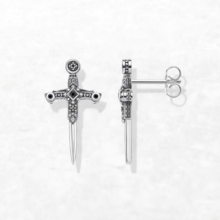 TYRFING - Brinco de Espada em Prata 925 Earrings Tesouros Vikings