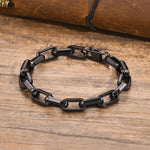 UBBA - Pulseira Masculina em Aço Inoxidável Bracelet Tesouros Vikings