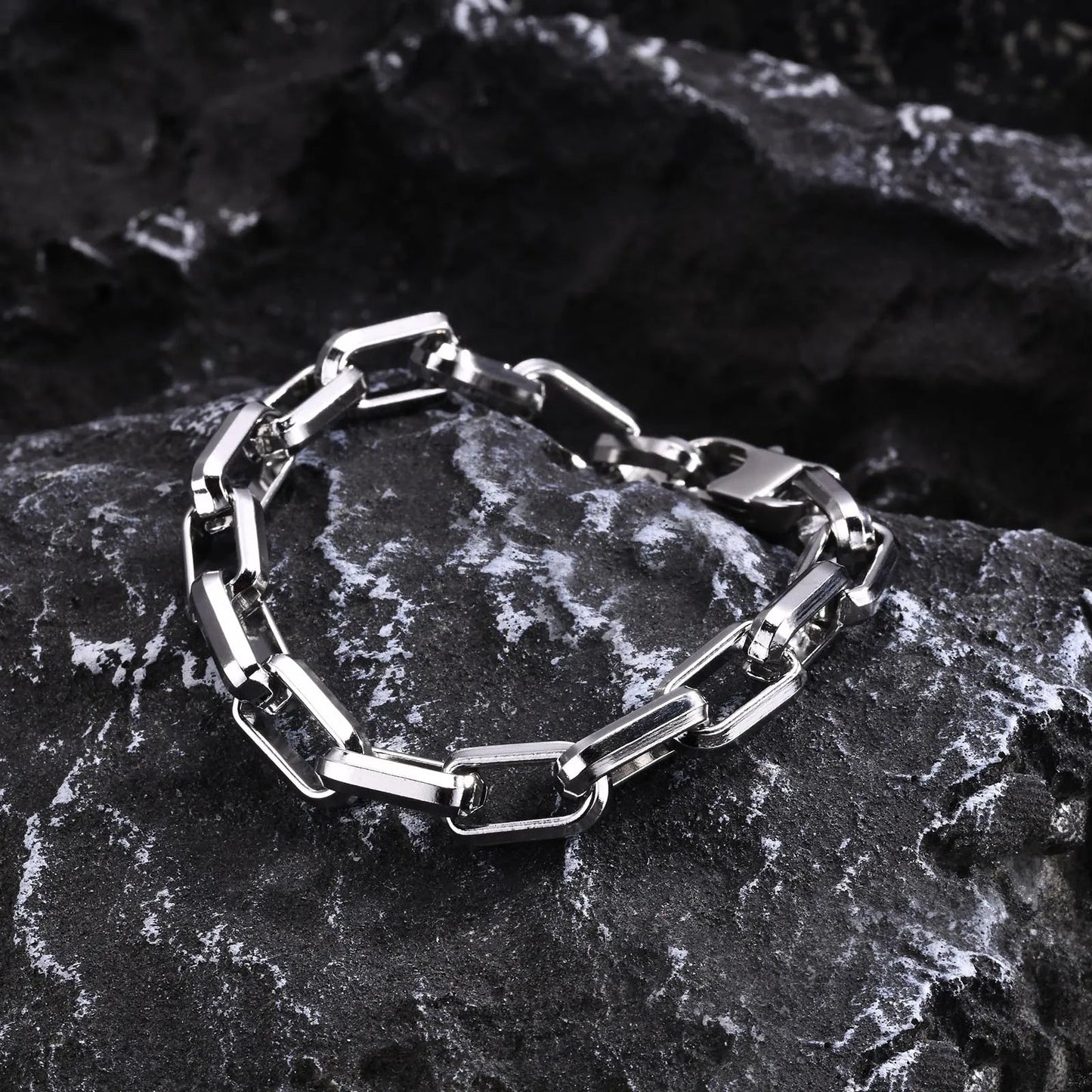 UBBA - Pulseira Masculina em Aço Inoxidável Bracelet Tesouros Vikings